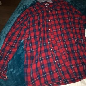 Red & White flannel